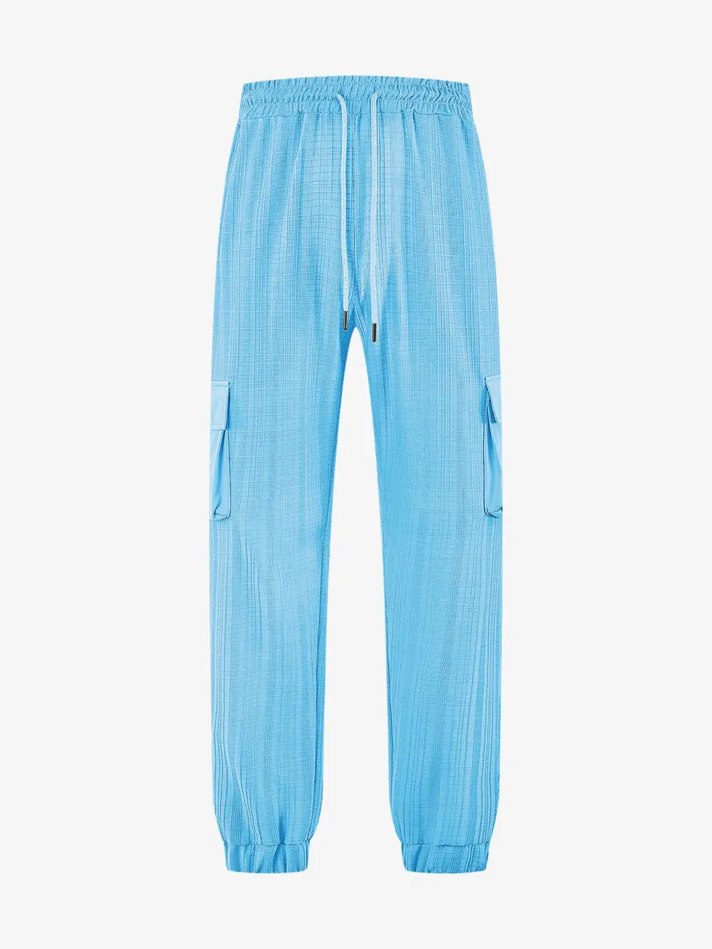 Men's Glencheck Cargo Pants Waistband Cargo Pants