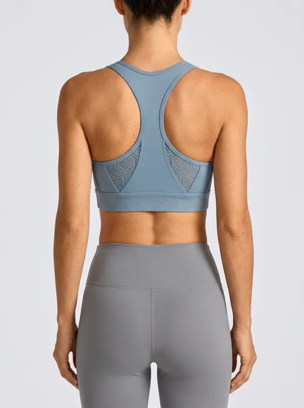 Modern Geometric Look Women's Sports Bra
