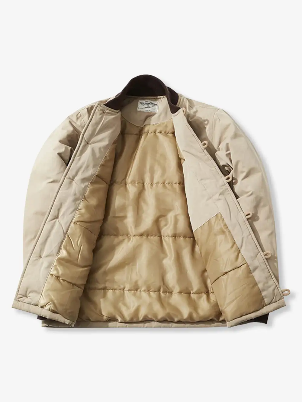 Men's Padded Pocketed Varsity Jacket