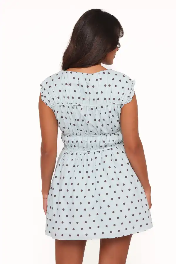 Polka Dot Mini Dress