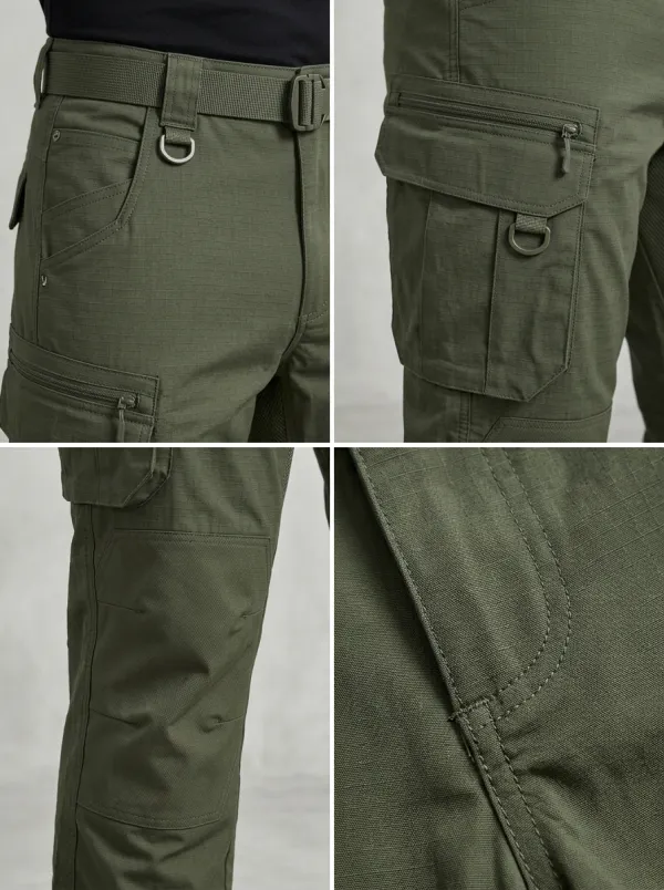 Men's Outdoor Military Army Green Tactical Cargo Pants