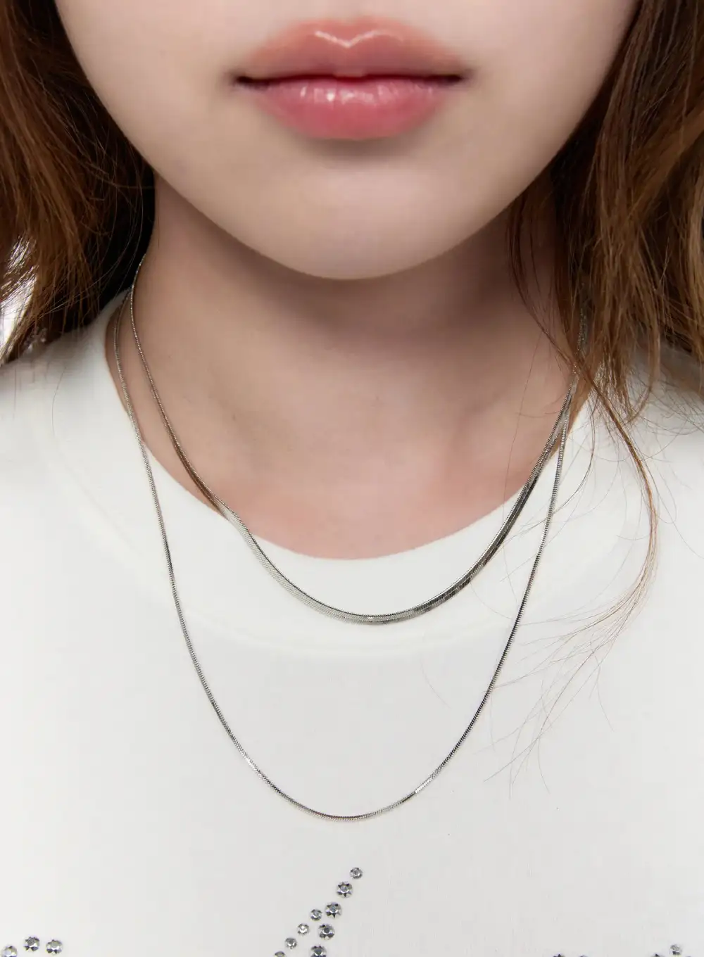 Minimalist Double Layered Necklace