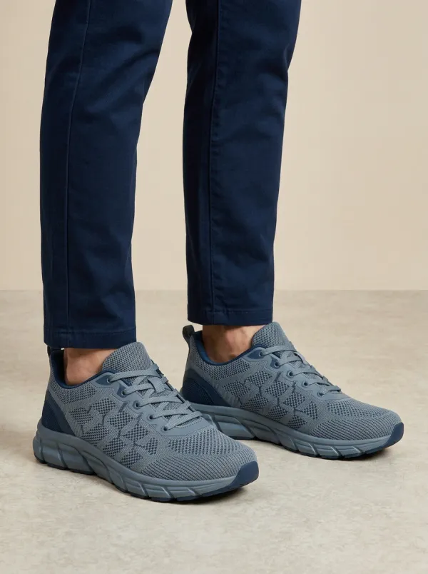 Men's Casual Sport Geometric Pattern Print Sneakers