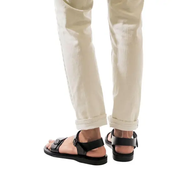 Everyday Leather Adjustable Buckle Sandals