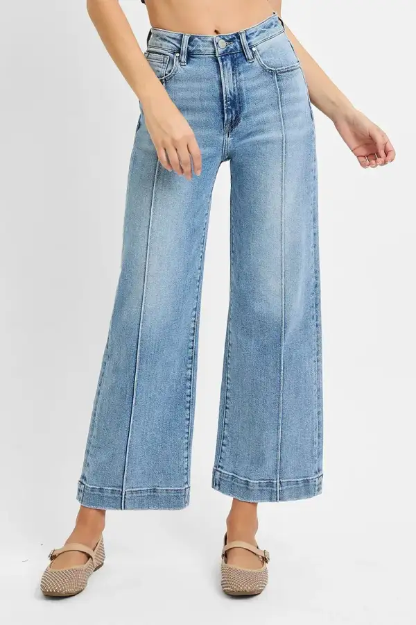Collared Soft Touch Denim Jeans