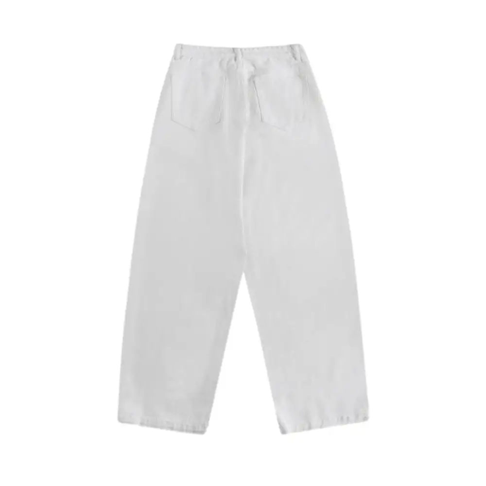 Wide Leg Relaxed High Waist Casual Pants