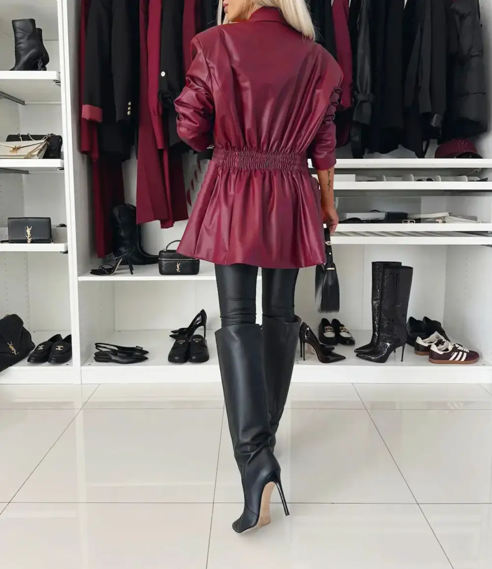 Double-Breasted Tailored Blazer
