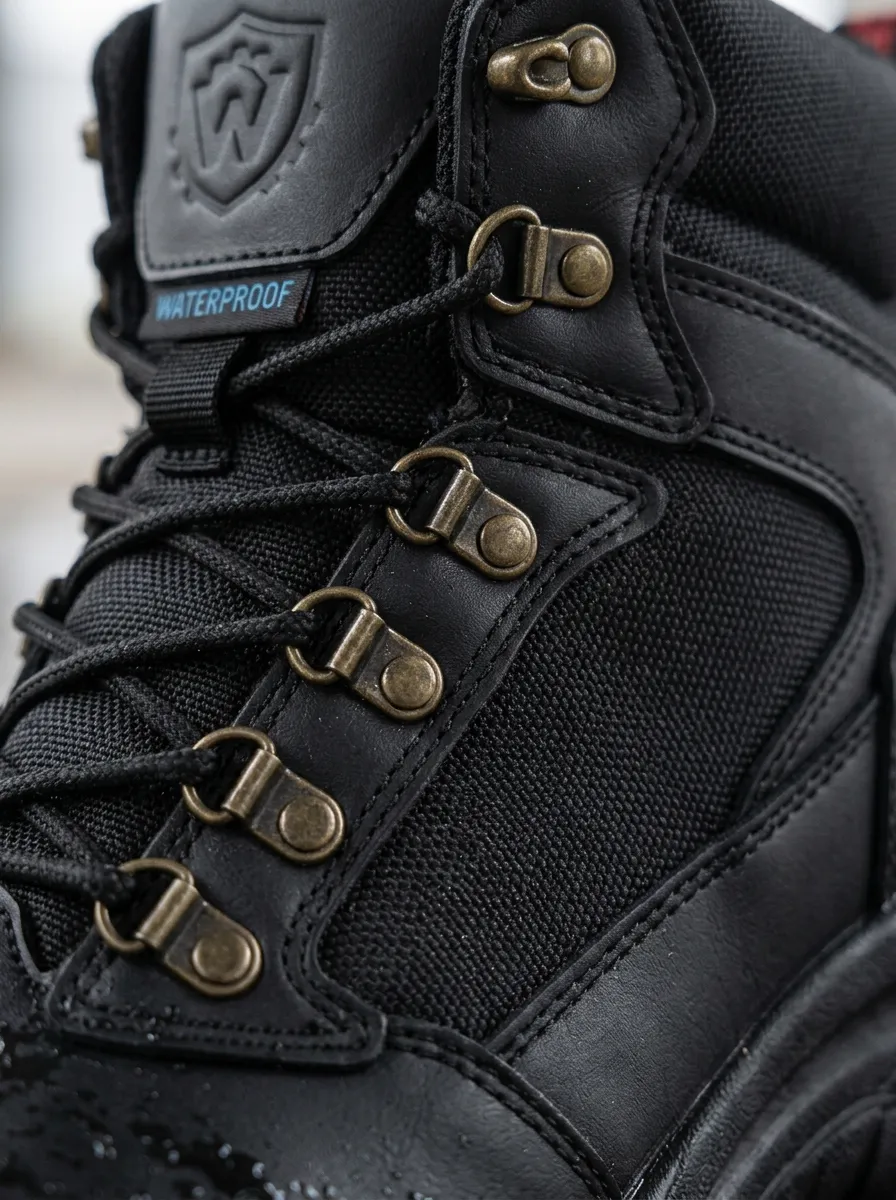 Men's Outdoor Tactical Waterproof Printed Work Boots