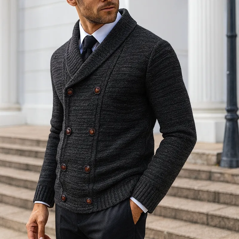 Shawl Collar Cardigan