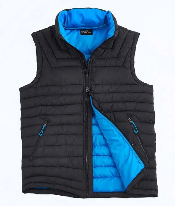 Contrast Trim Softshell Vest