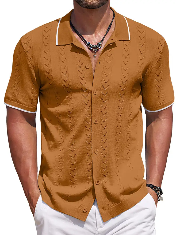 Textured Relaxed Cut Shirt