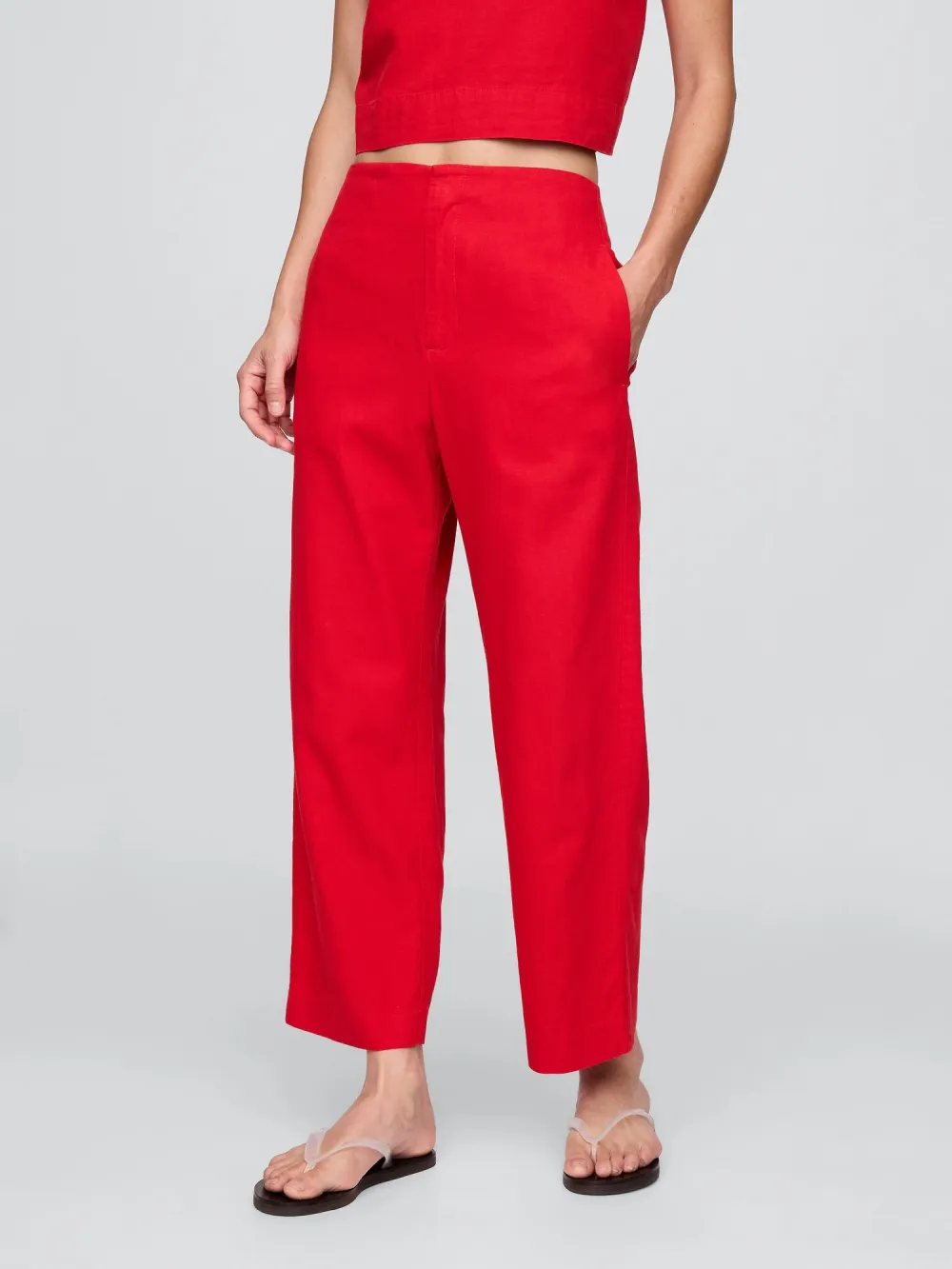Loose Zipper Trousers