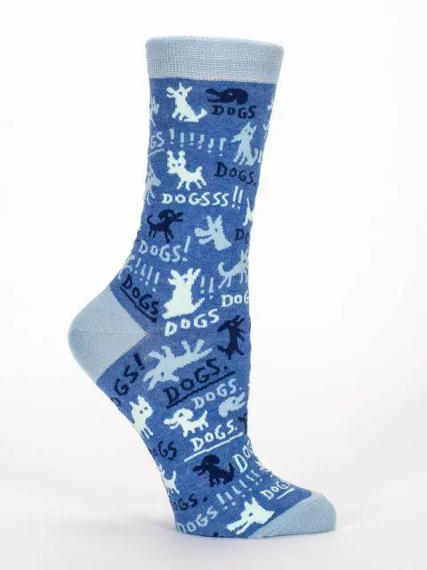 Women's Dogs! Crew Socks