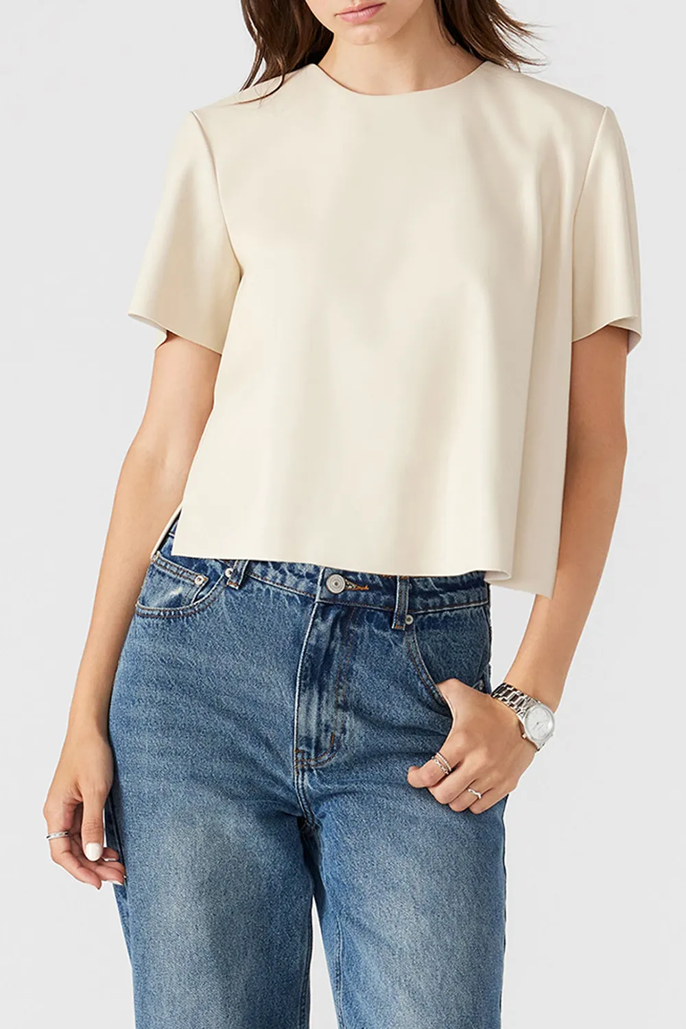SHORT TOP BLACK