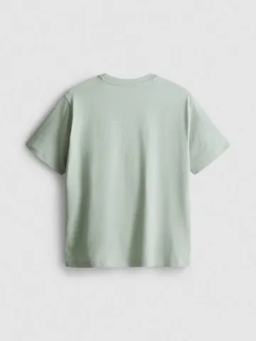 7-15yrs | Cotton Blend Textured T-Shirt