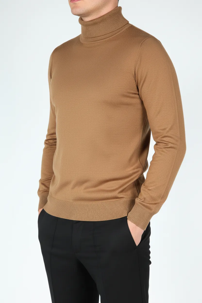 Refined Everyday Turtleneck Sweater