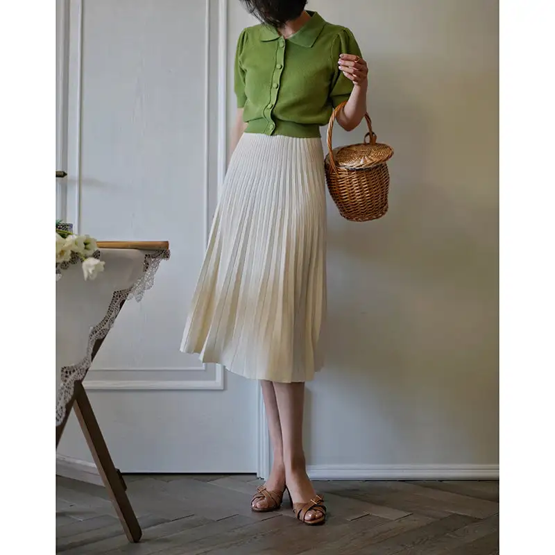 Urban Easy Everyday Casual Knit Skirt