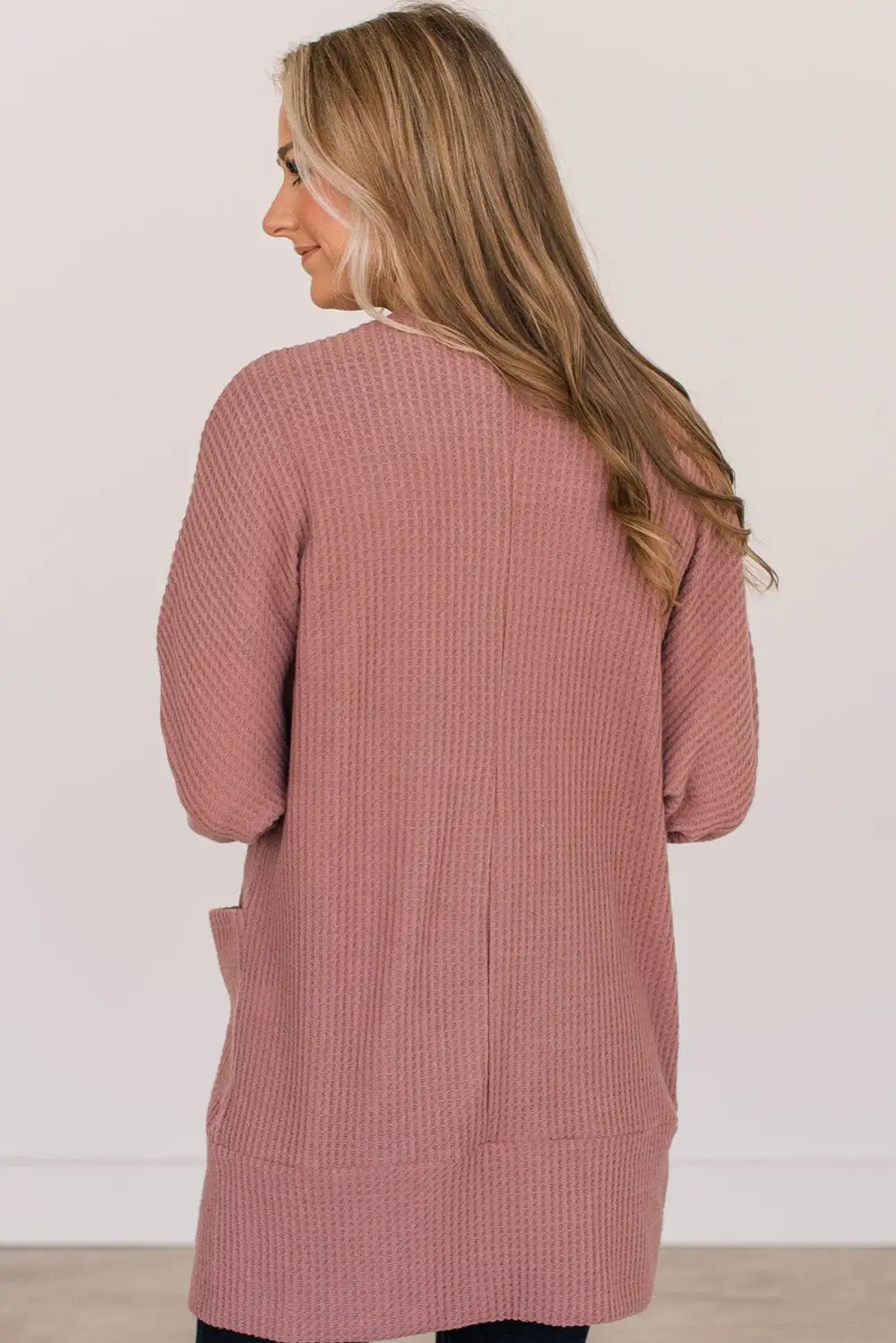 Pocketed Knit Cardigan