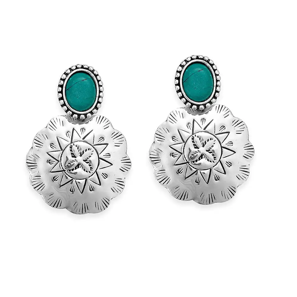Subtle Statement Celestial Sunburst Earrings
