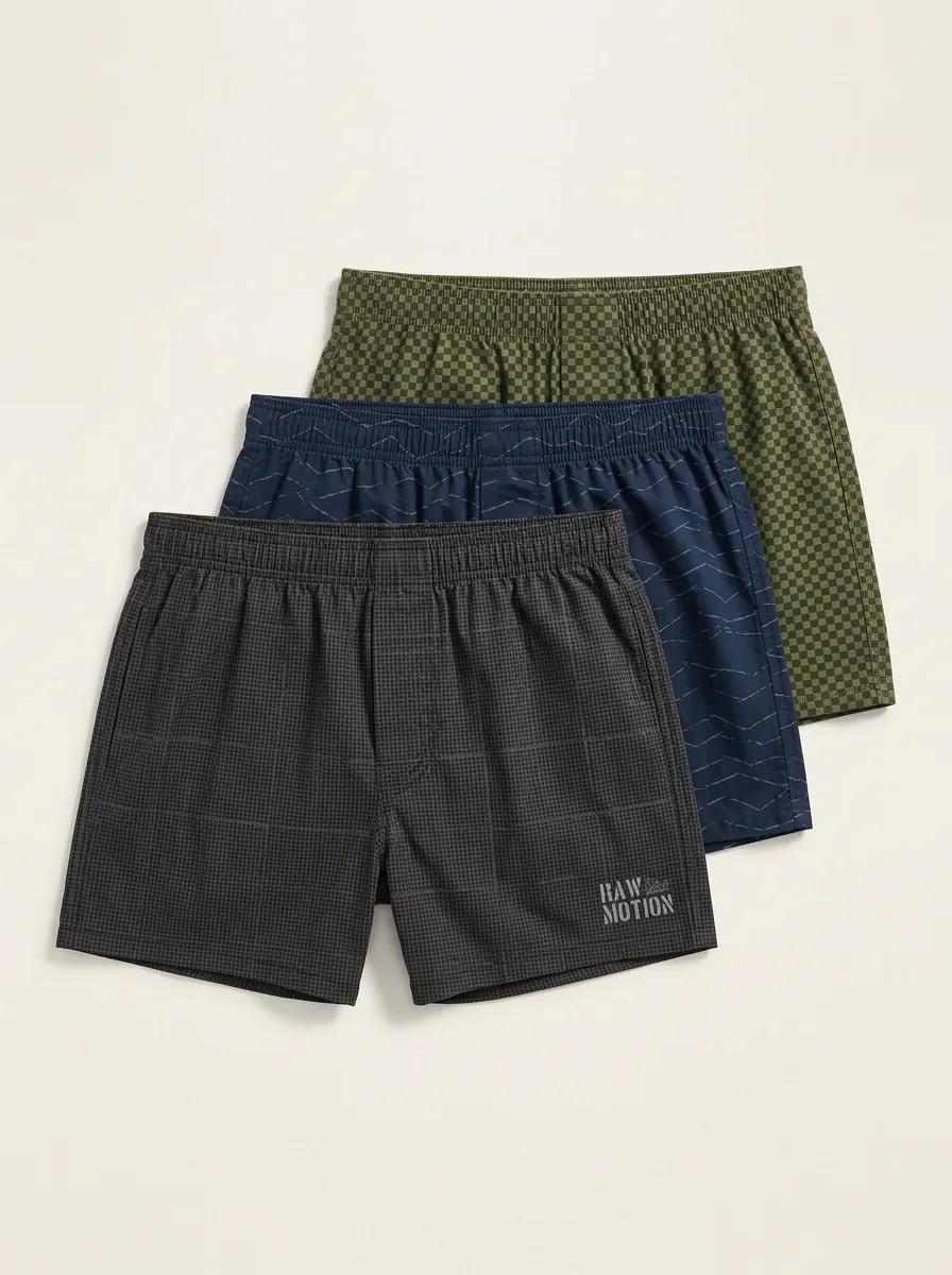 Everyday Geometric Boxer Set