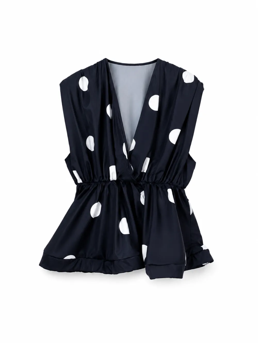 Polka-Dot Blouse