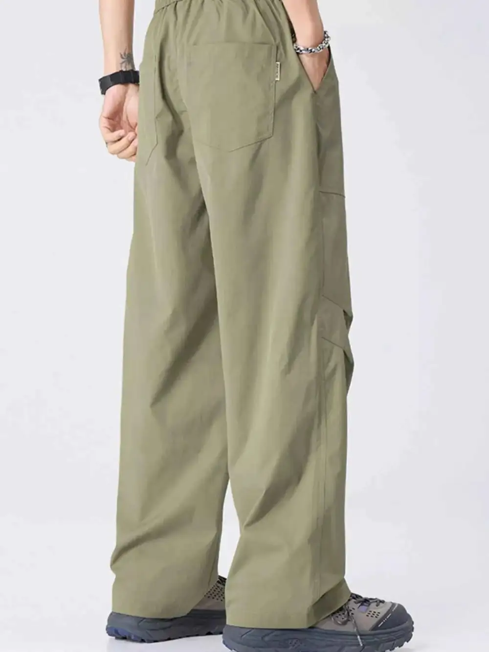 Casual Wide Leg Cargo Pants