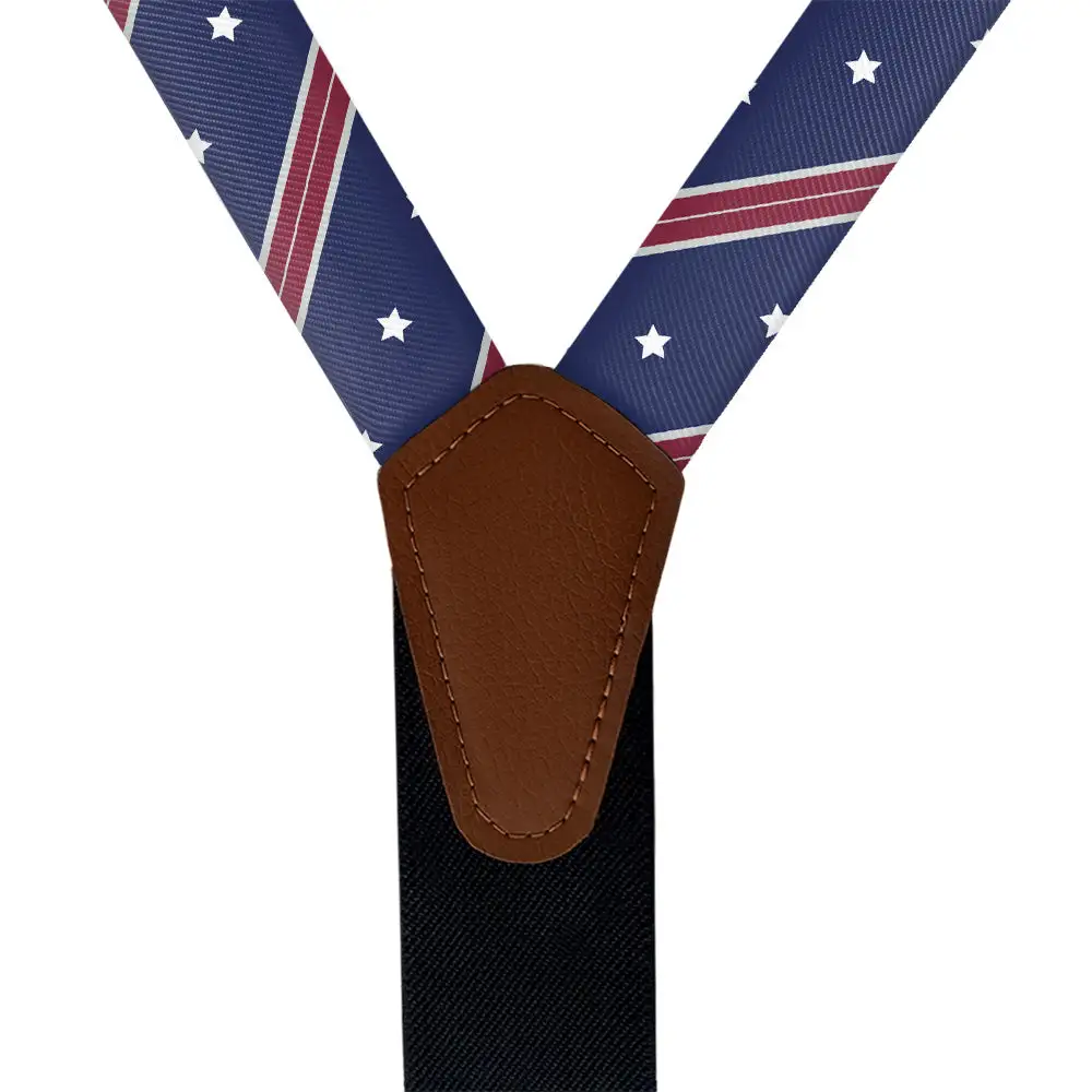 Star Spangled Theme Suspenders