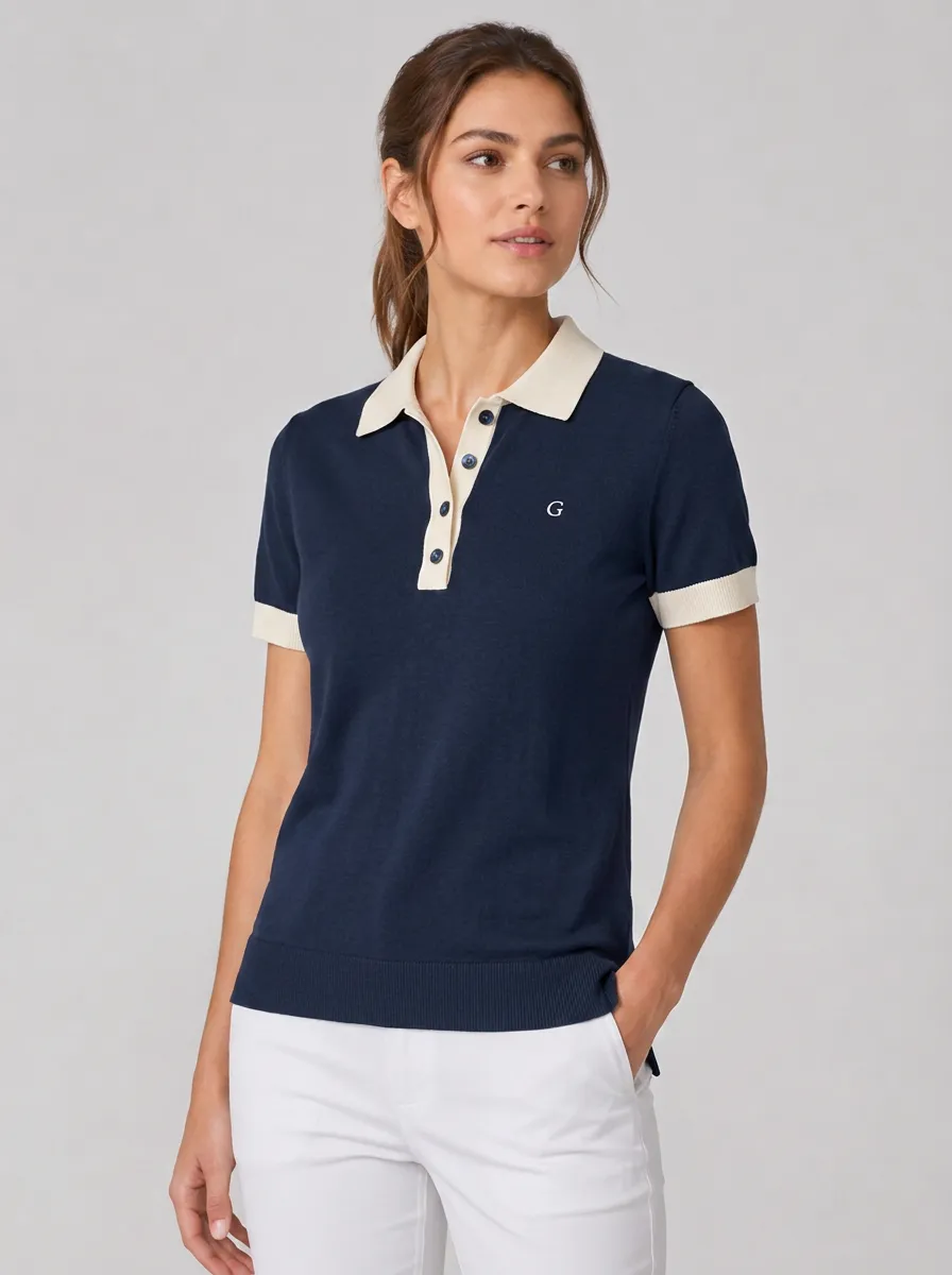 Women's Equestrian Lover G-Logo Embroidered Polo Shirt