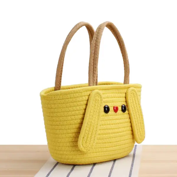 Crochet Market Bag Cartoon Cute Bag