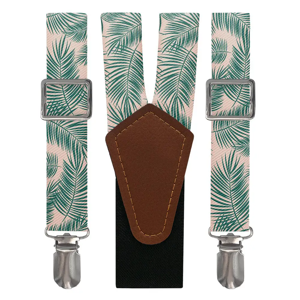 Palm Leaves Theme Suspenders
