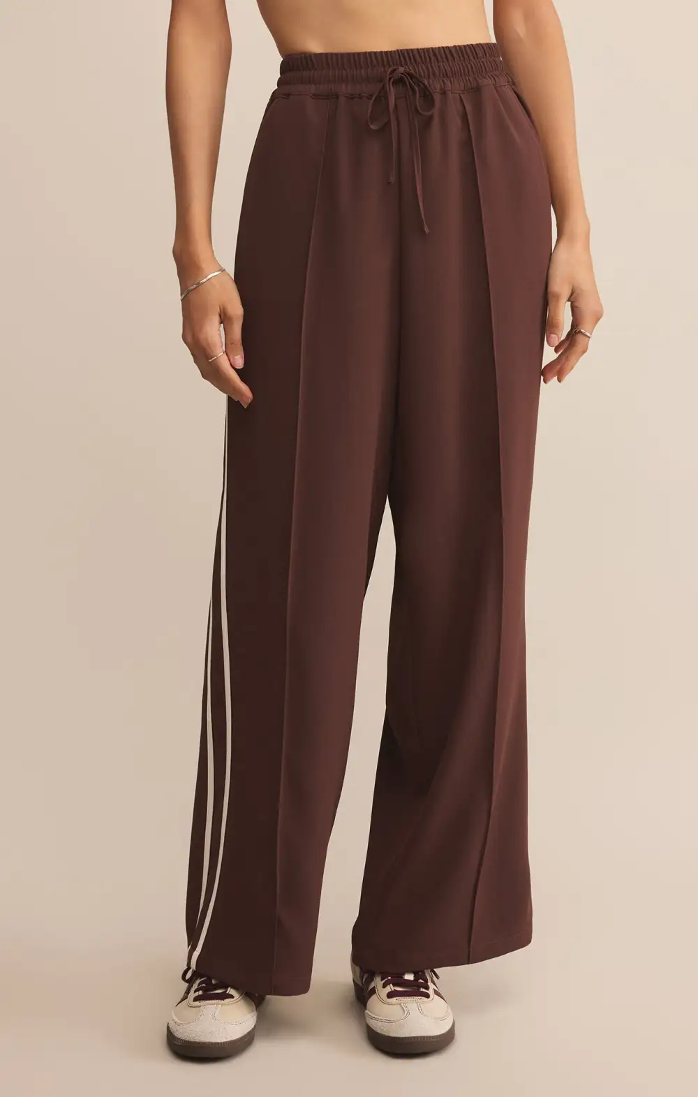 Track Elastic Waist Pants