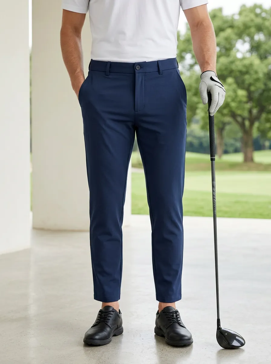Men's Structured Adaptive Flex Golf Trousers