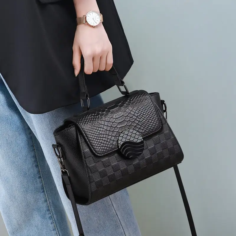 Roomy Leather Crossbody Bag