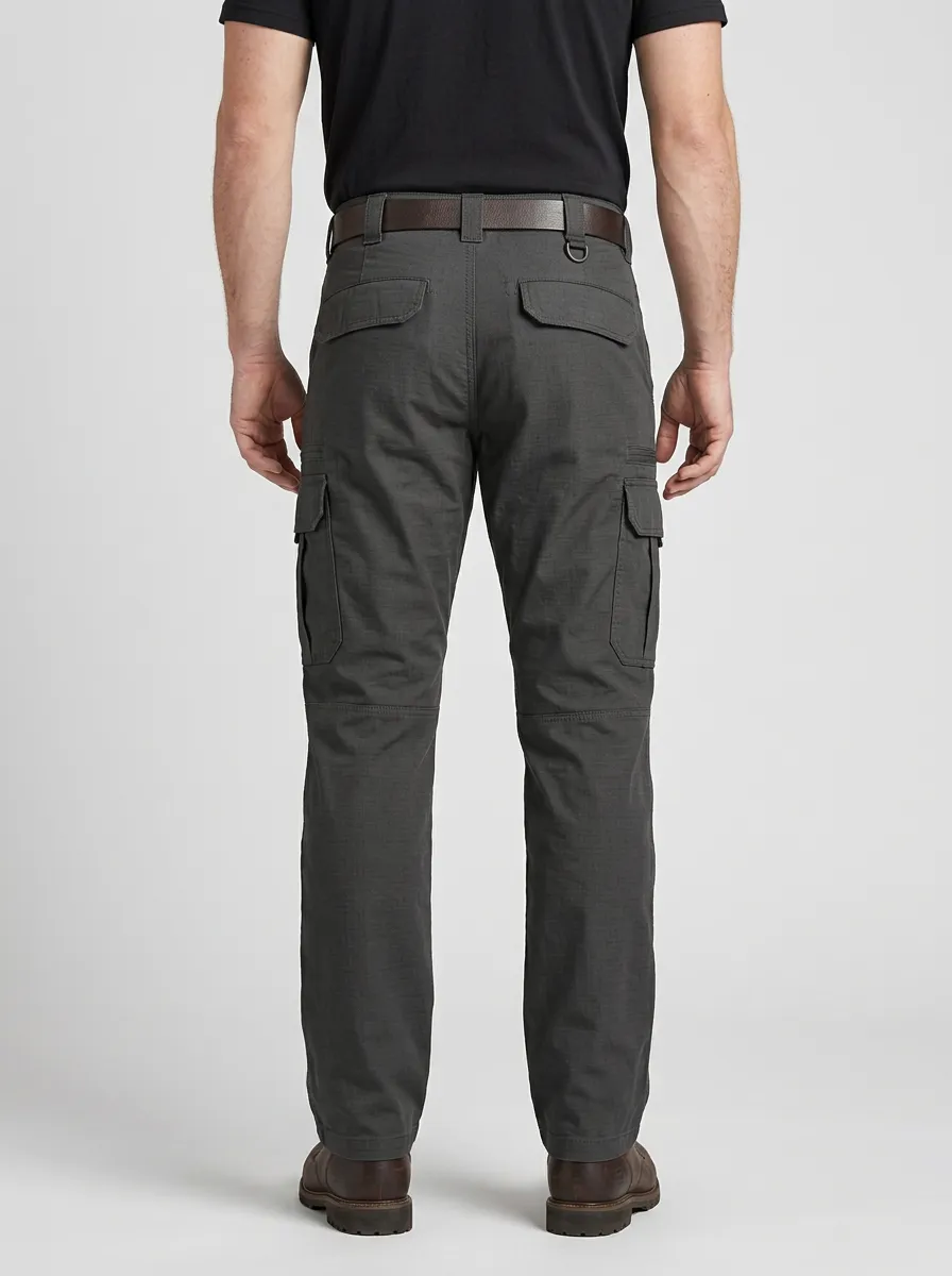 Storage-Ready Outdoor Cargo Work Pants for Outdoor Layering