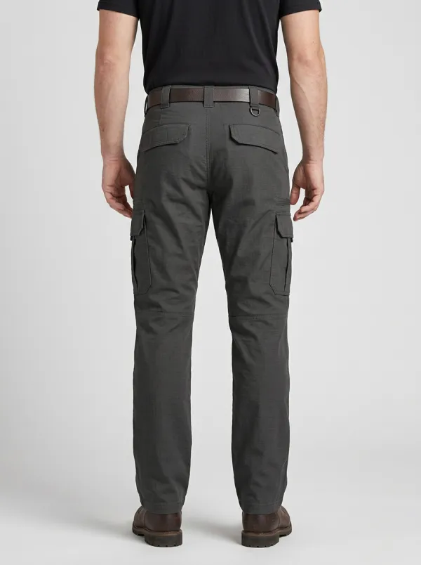 Storage-Ready Outdoor Cargo Work Pants for Outdoor Layering