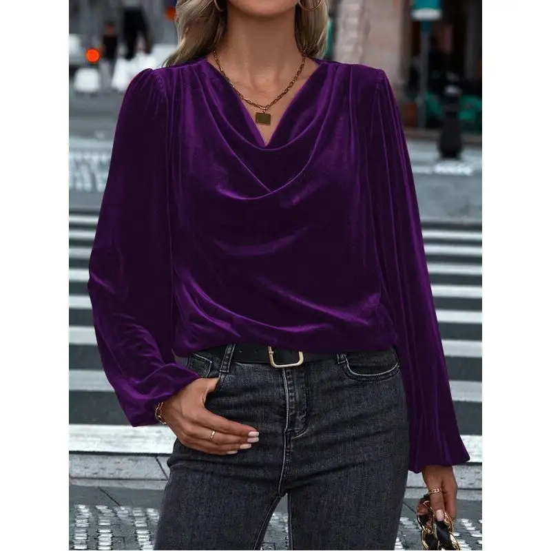 Long Sleeve Turtleneck Top