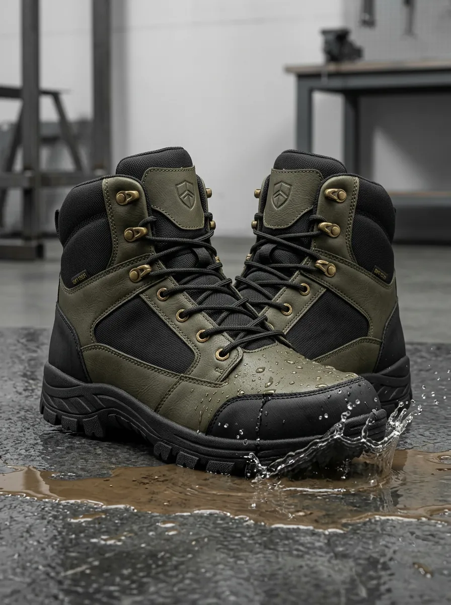 Distinctive Tactical Comfort Men' Waterproof Work Boots