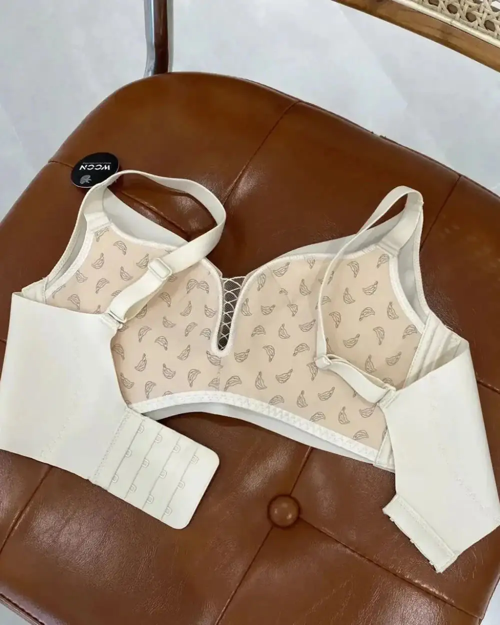Soft Cup Bra with Decorative Mesh