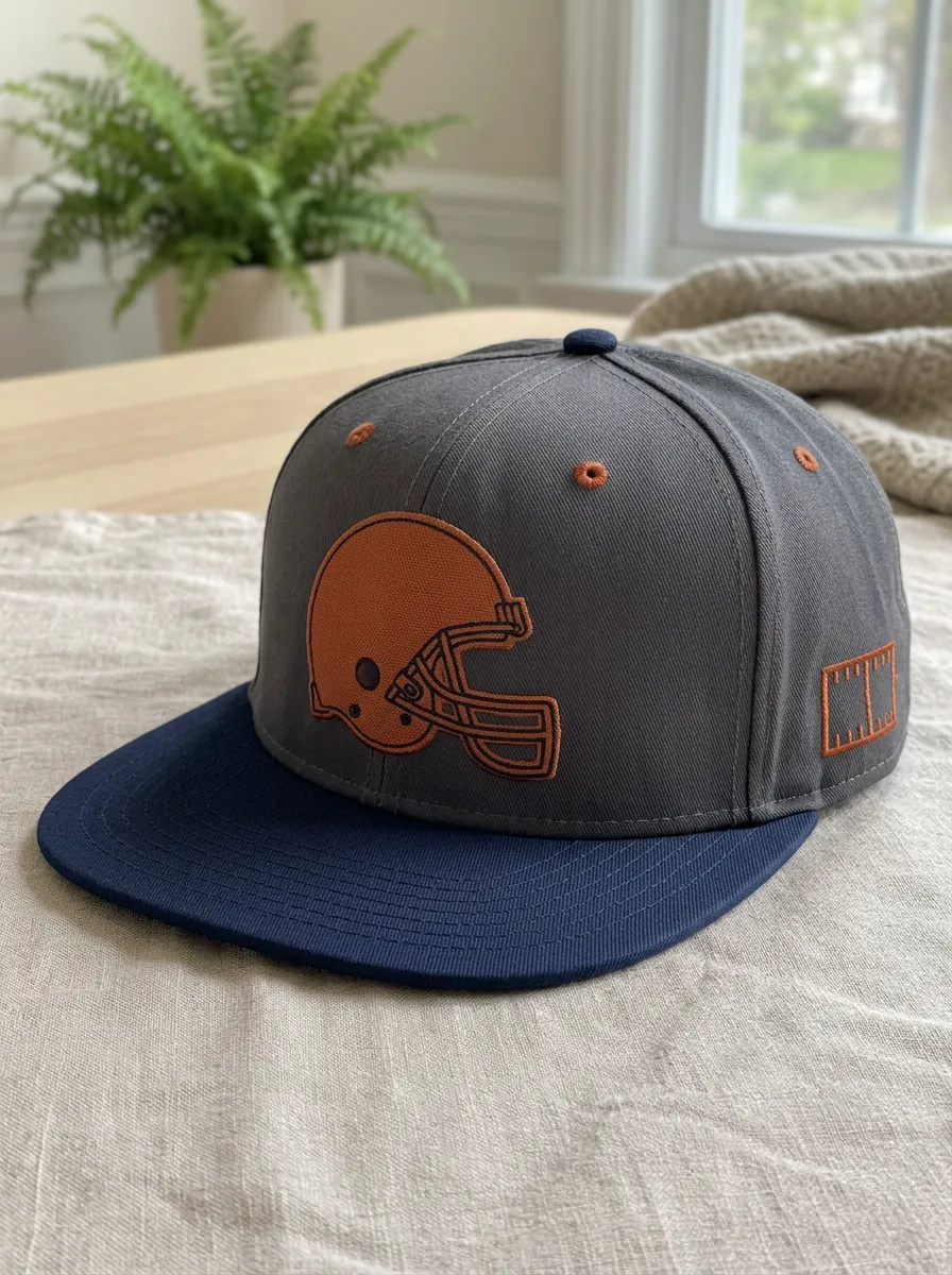 Men's Rivalry Football Fan Helmet Embroidered Snapback Cap