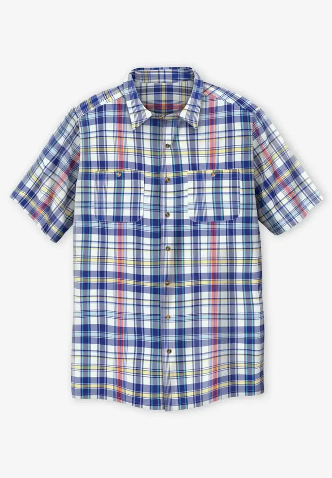 Short-Sleeve Linen Shirt