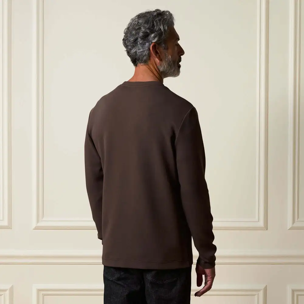 Men's Refined Regular Fit Relaxed Textured T-Shirt