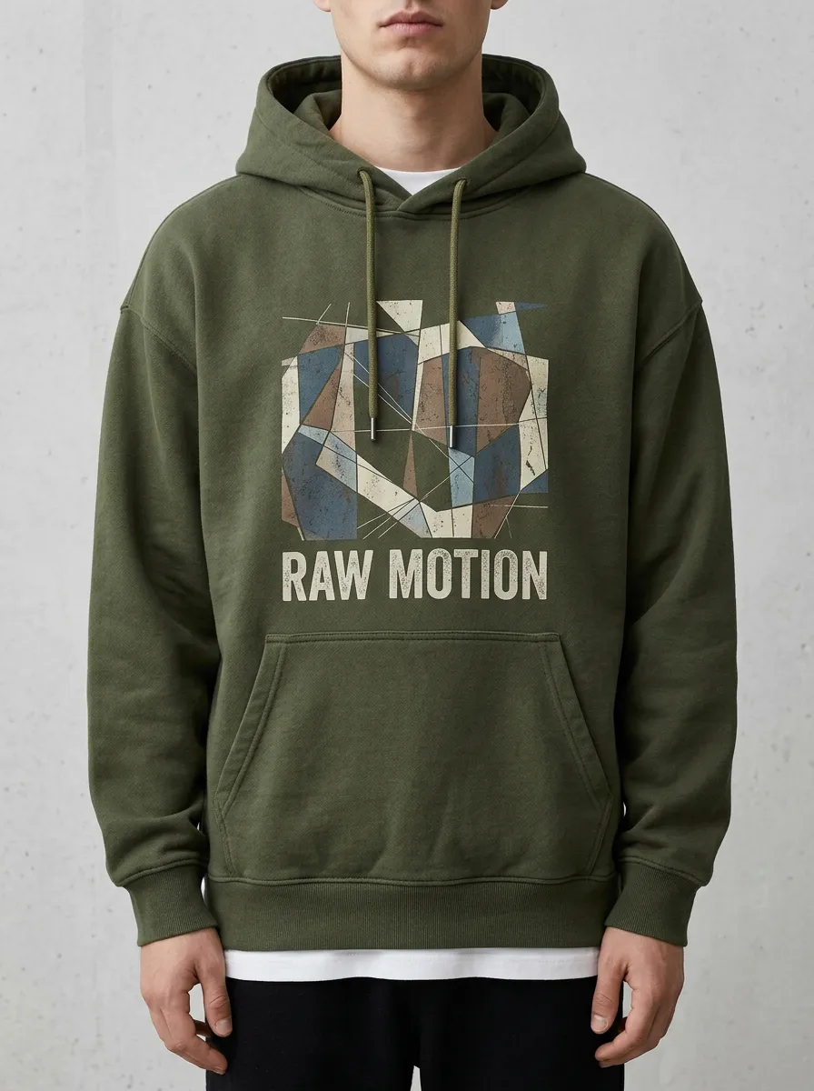 Outdoor Geometric Abstract Men's Graphic Hoodie