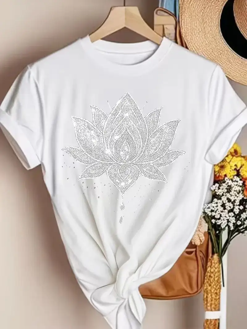 Floral Everyday Casual T-Shirt