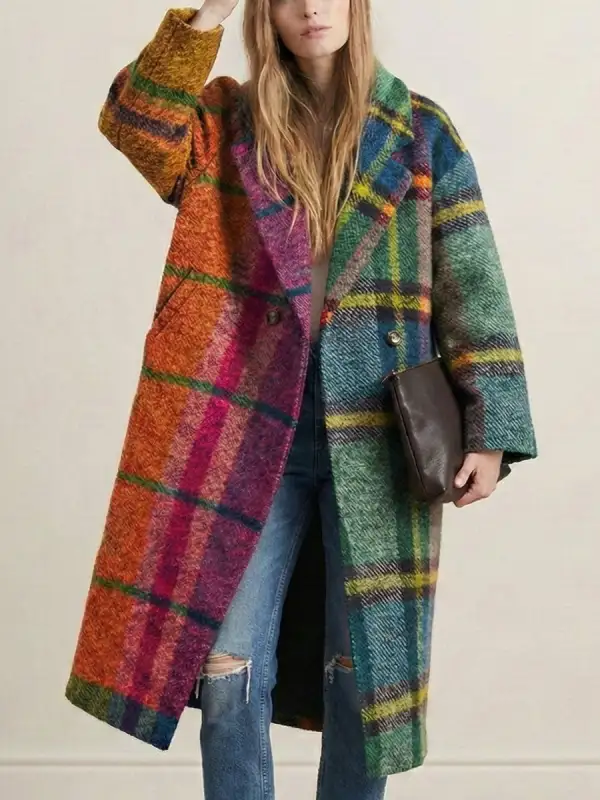 Plaid Coat