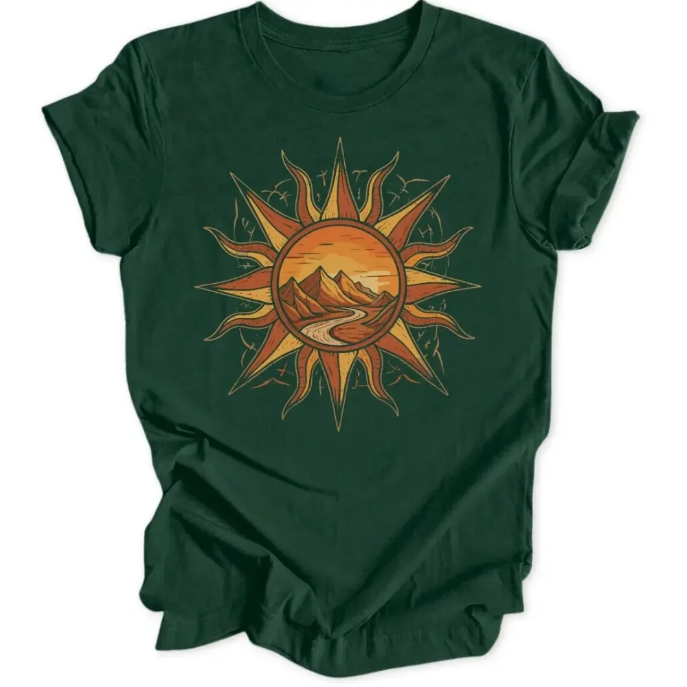 Fire Sun Unisex T-Shirt