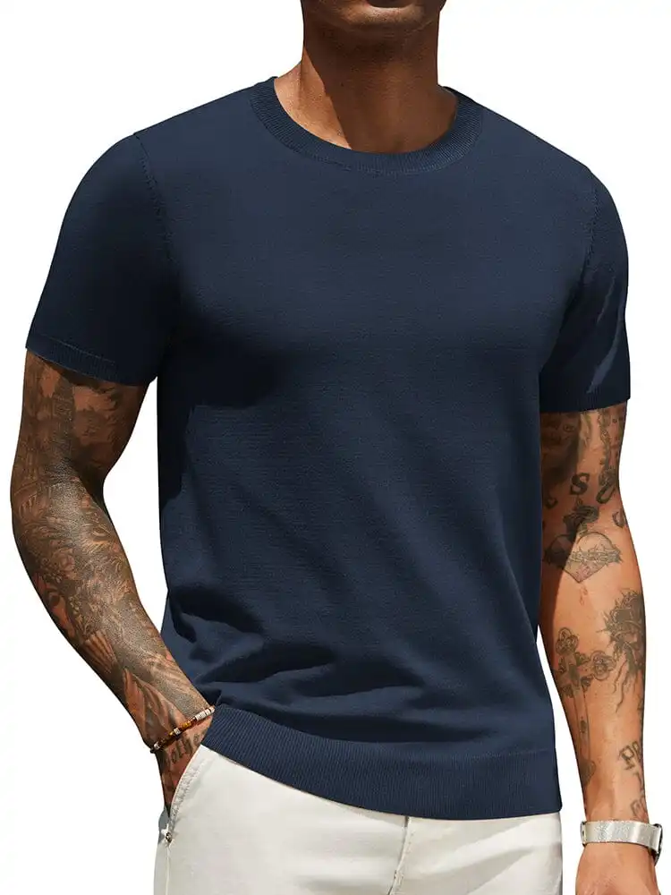 Smooth Knit T-Shirt