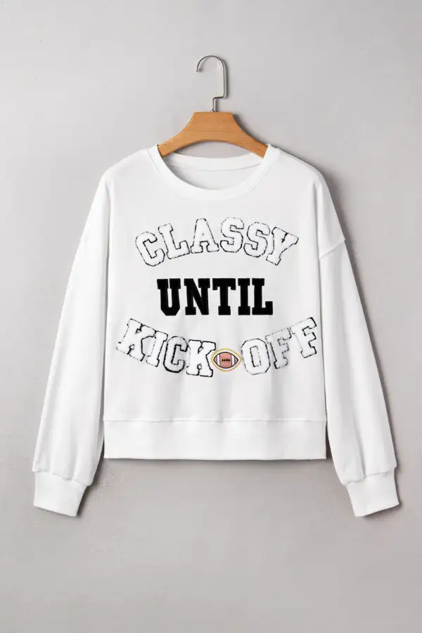 Active Oversized Casual Sweatshirt