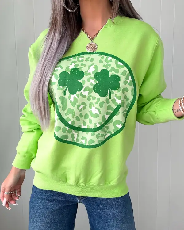 Refined Classic Graphic Sweatshirt
