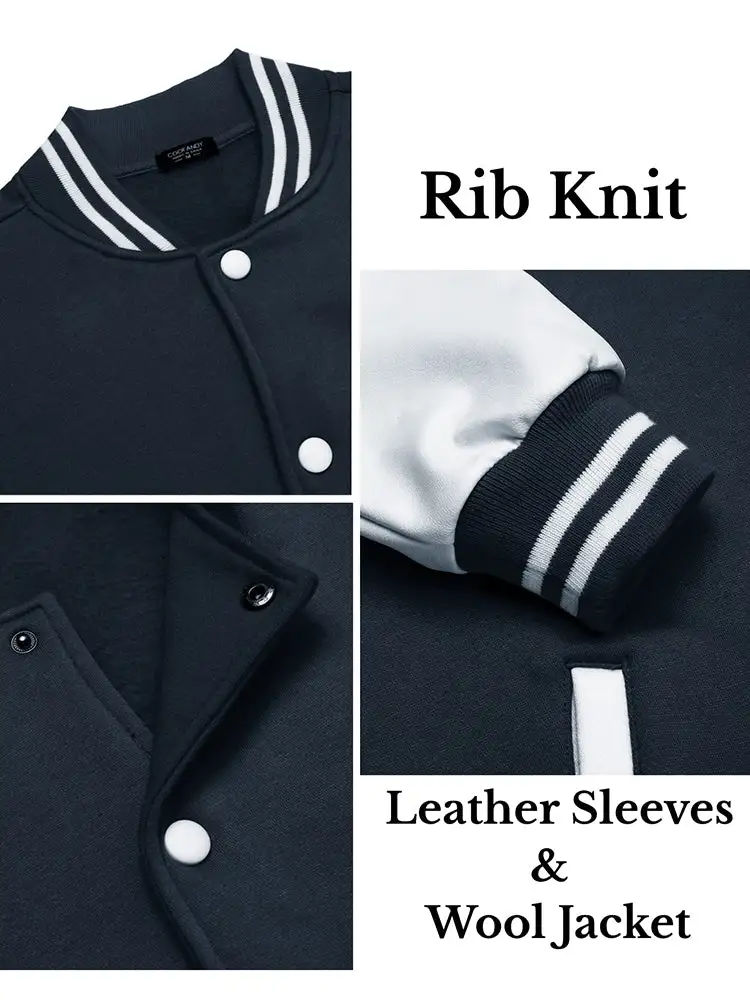 Fashion Varsity Baseball Bomber Jacket