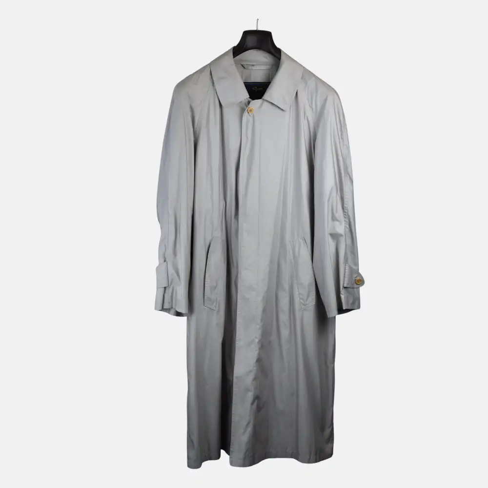 Polyester Classic Trench Coat